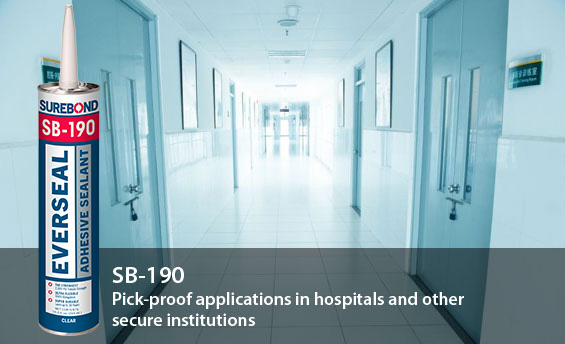 SB-190 Everseal: Pick-proof applications in hospitals and other secure institutions